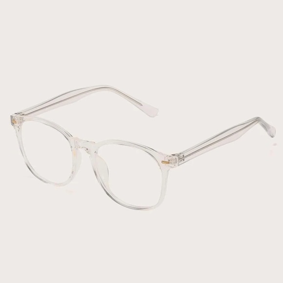 Shein || clear glasses with case - Picture 2 of 3